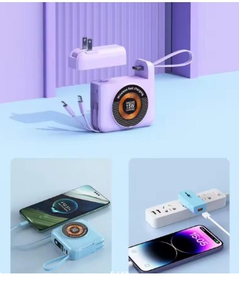 Miniatura 3 de PowerBank Conector Pared 15.000mahPOW123